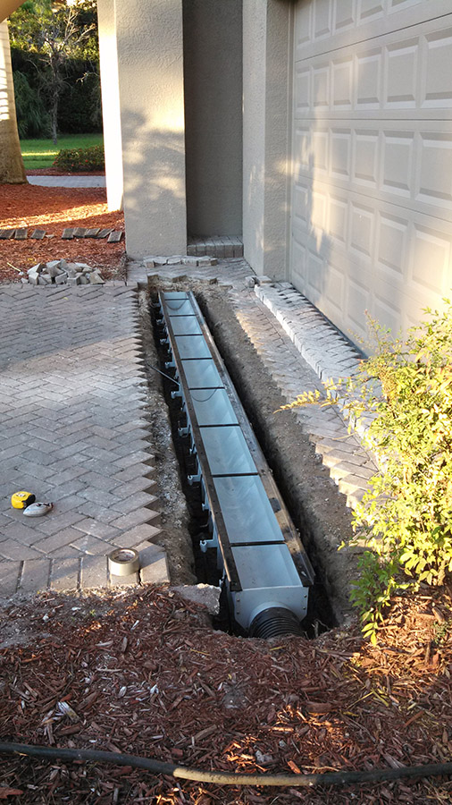 French Drain Installation Tampa'