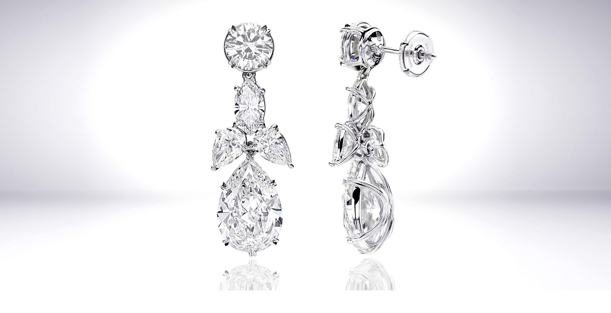 Studio 36 West Jewelry Photography Diamond Earrings