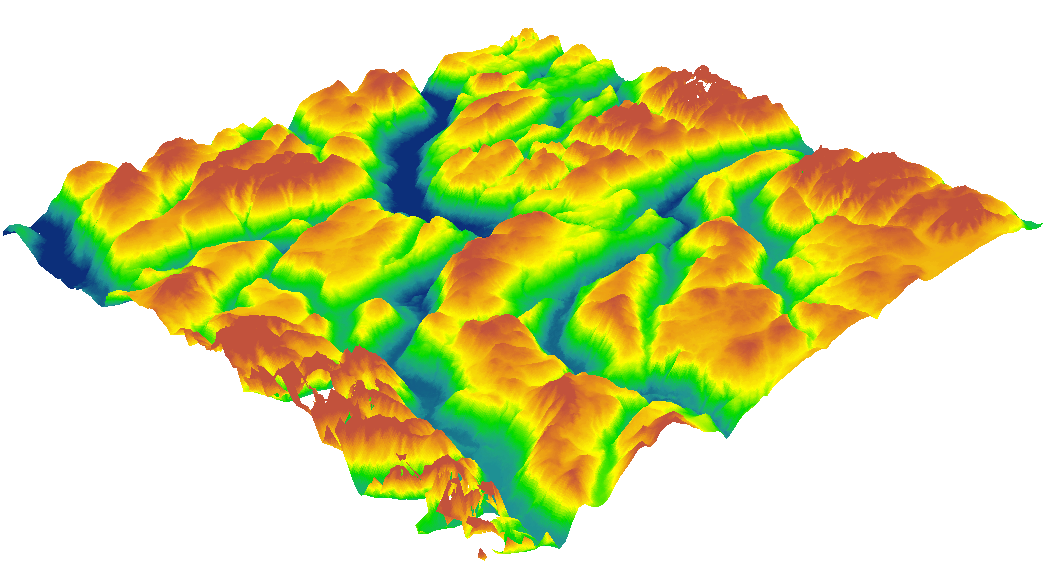 Digital elevation model'