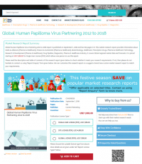 Global Human Papilloma Virus Partnering 2012 to 2018