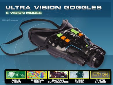 SpyNet Ultra Vision Night Vision Goggles'