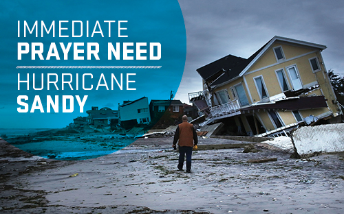 Prayers for Victims of Sandy'