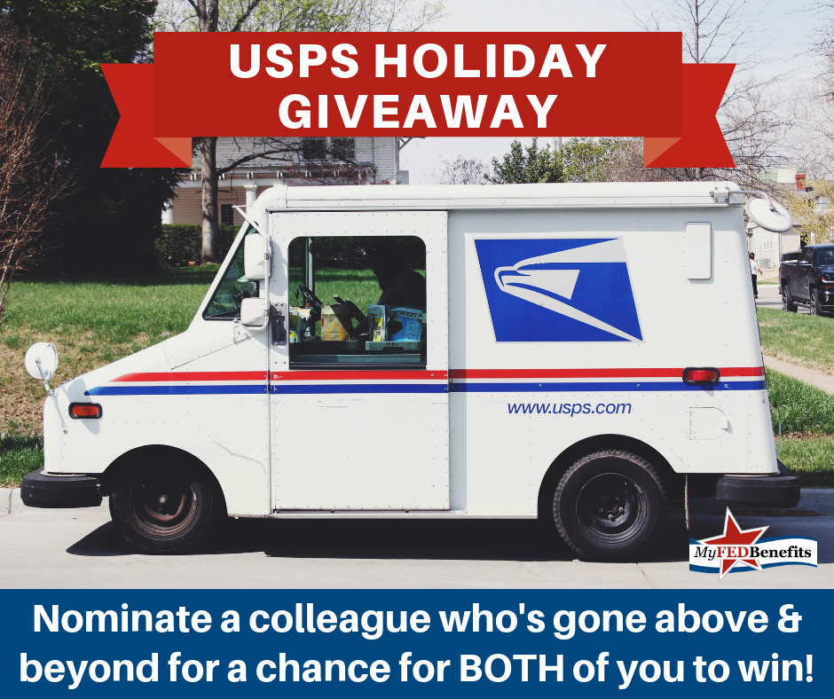 MyFEDBenefits Hosts USPS Holiday Giveaway'