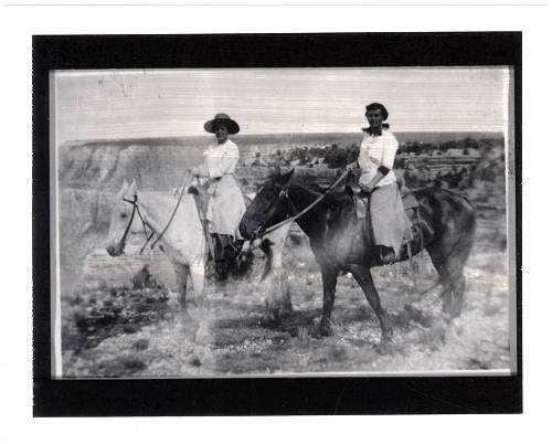 Edith Bass - Leads visitor to the Grand Canyon