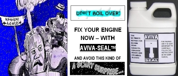 Aviva-Seal for Blown Head Gasket Repair and Cracked Heads'