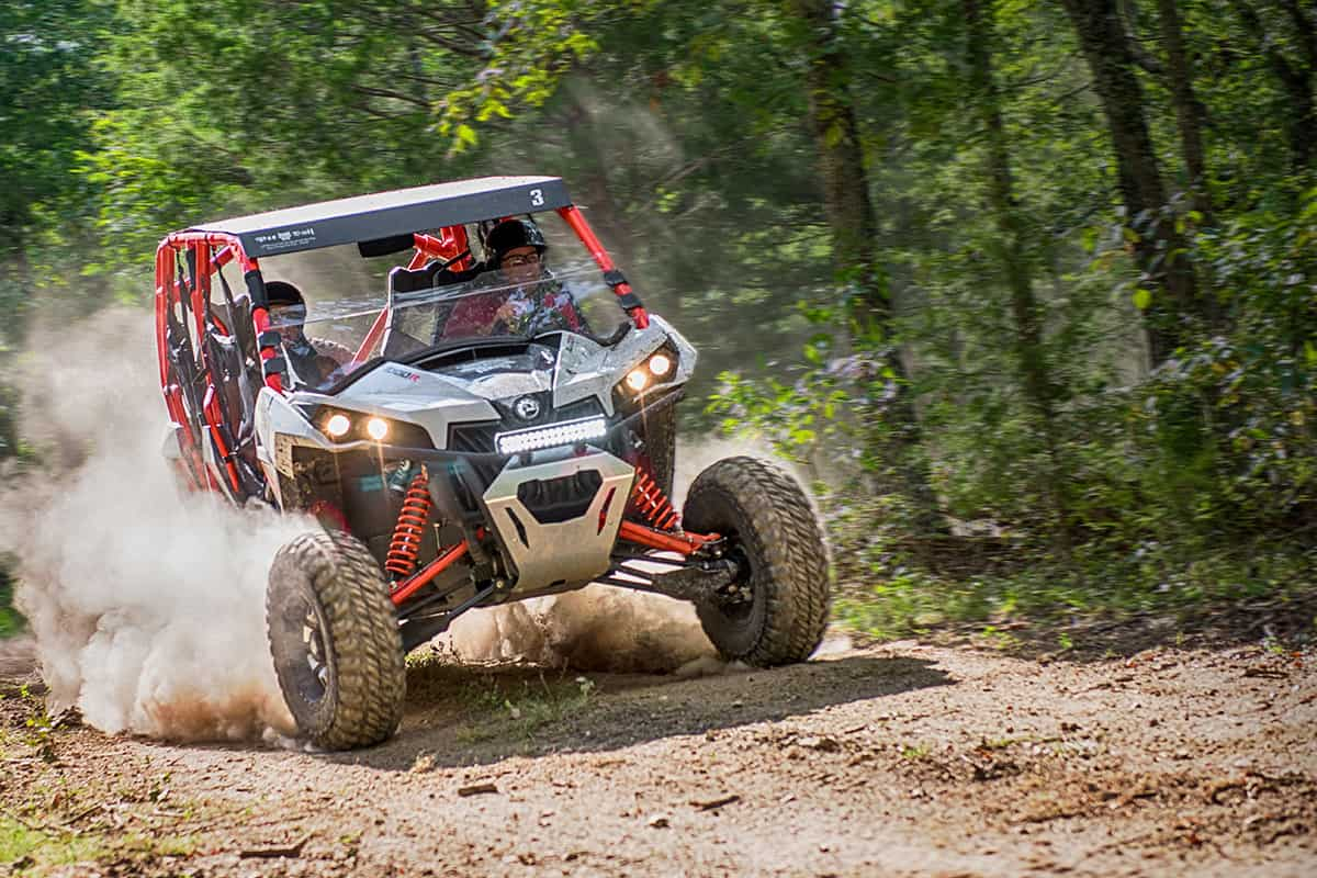 Ziplining In Branson'