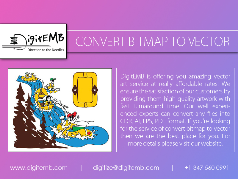 Convert Bitmap to Vector