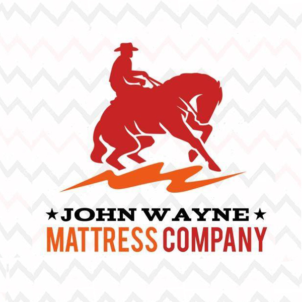 John Wayne Mattress Company Logo