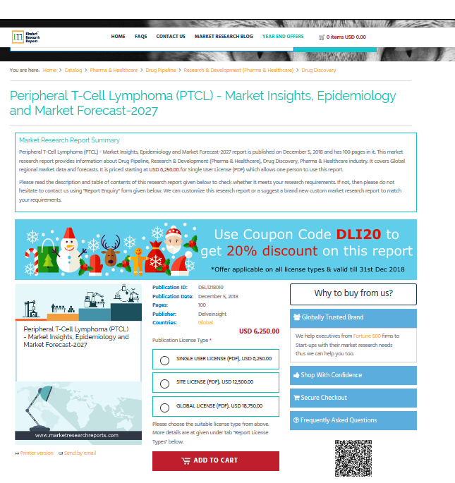 Peripheral T-Cell Lymphoma (PTCL) - Market Insights