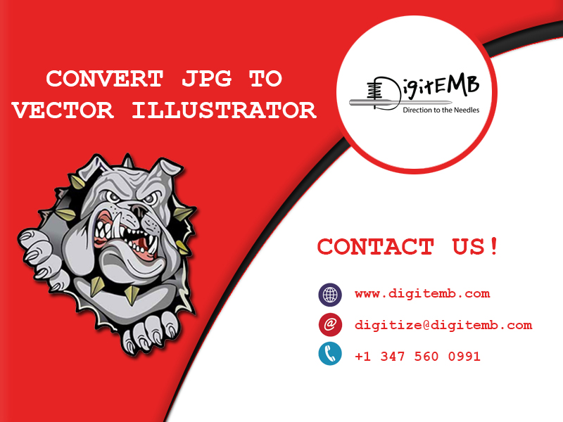 Convert JPG to Vector Illustrator