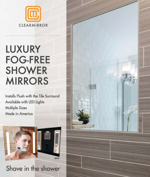 Shower ClearMirror Modern'