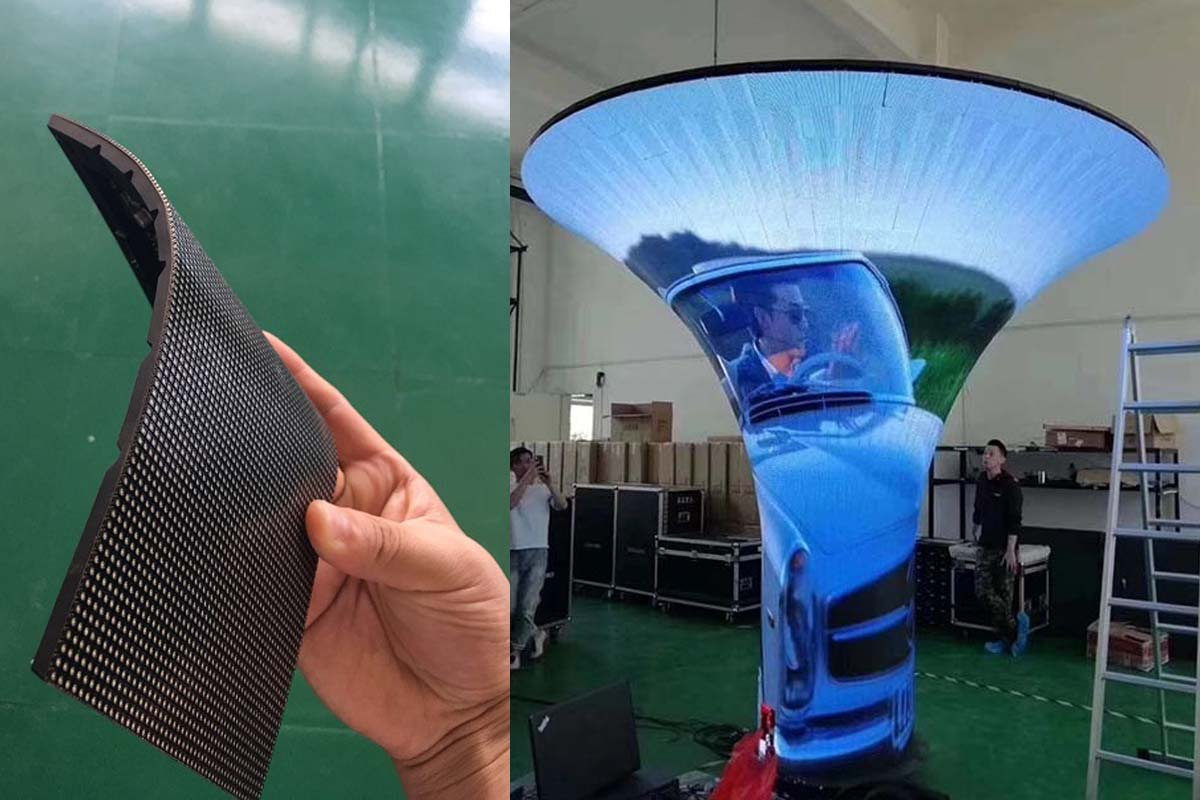 The Flexiable LED Panel Is Shocking!