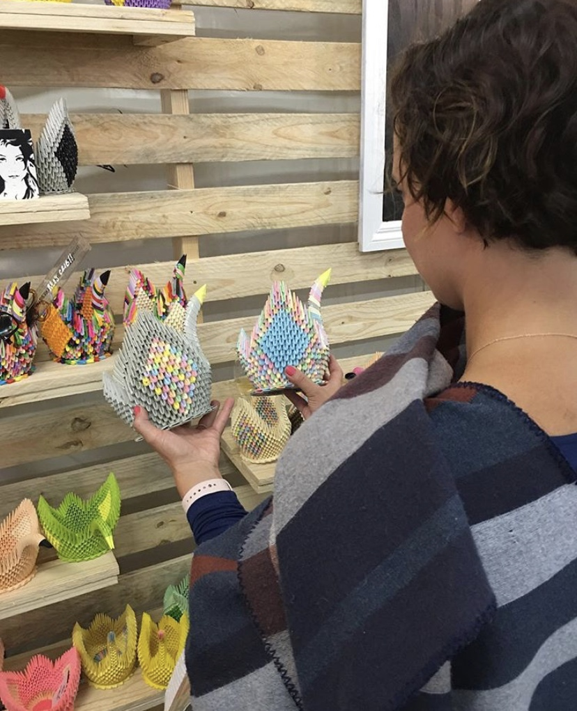 Origami Swan Sculptures 06