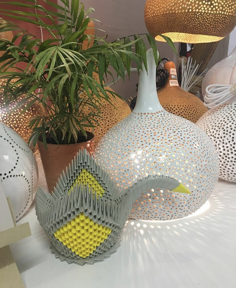 Origami Swan Sculptures 09