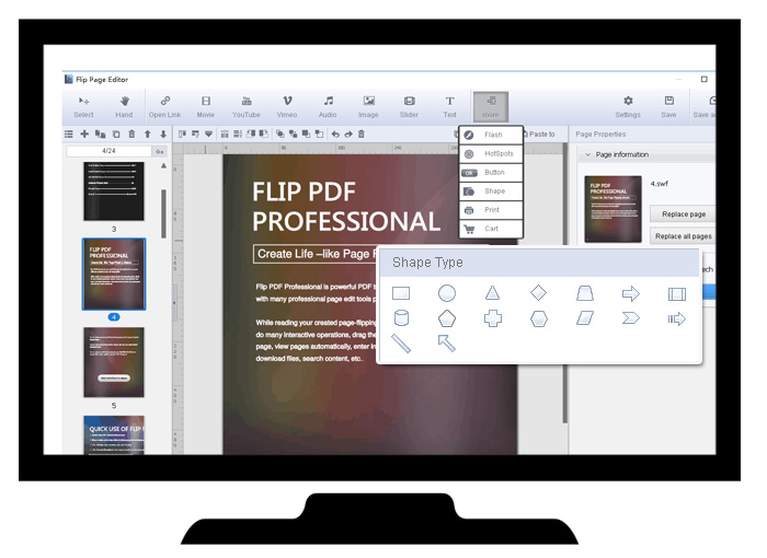 flyer brochure software