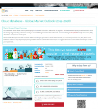 Cloud database - Global Market Outlook (2017-2026)