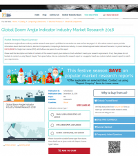 Global Boom Angle Indicator Industry Market Research 2018