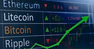 Cryptocurrency price, charts