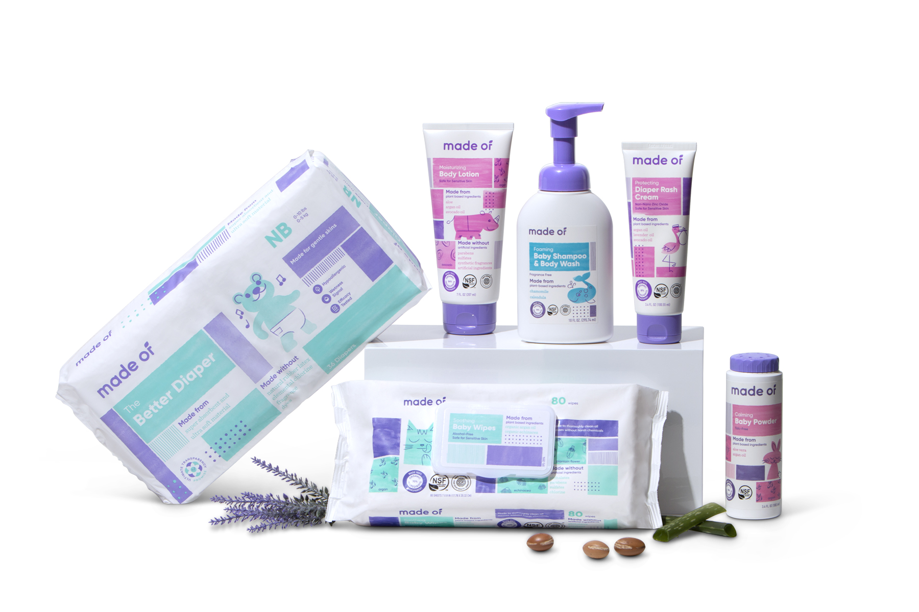 MADE OF Organic Baby Care'