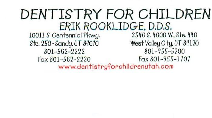 Dentistry for Children