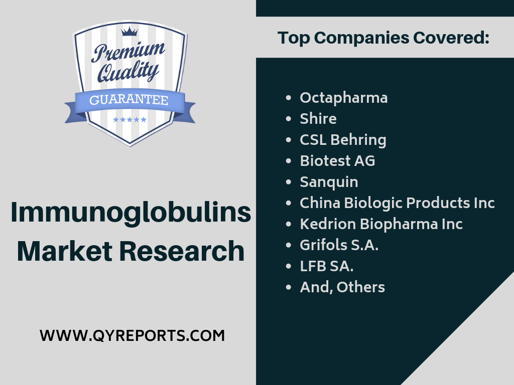 Immunoglobulins Market'