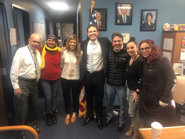 Gary Barbera and State Rep.Jared Solomon