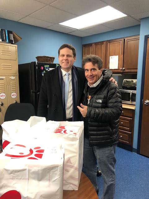 Gary Barbera and State Rep. Jared Solomon