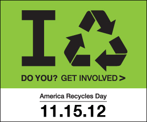 America Recycles Day November 15th