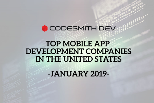 Codesmith Dev lists the Top App Development Companies'