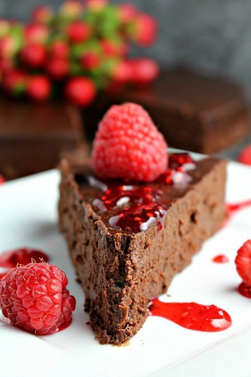 Chocolate Flourless Cake'