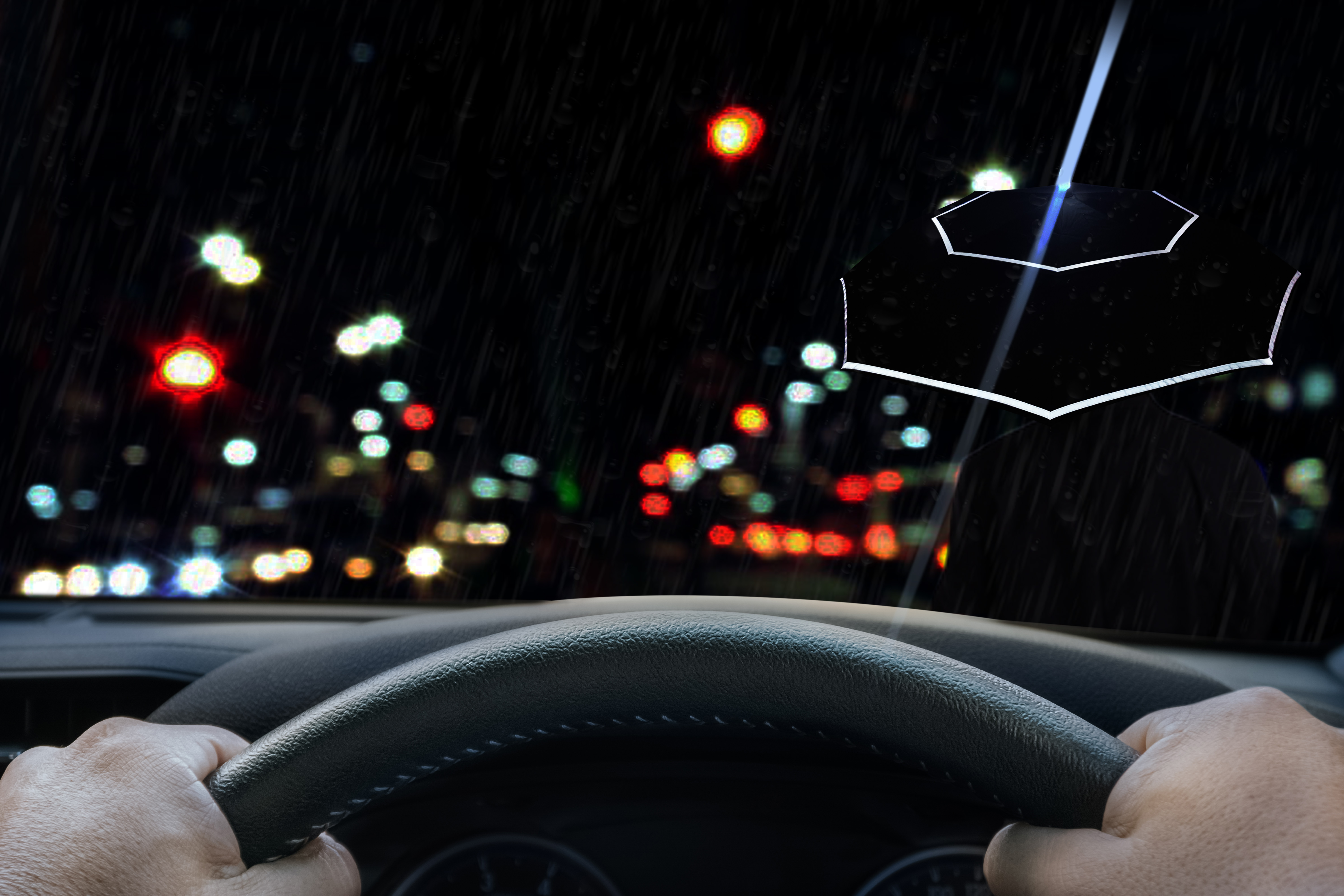 UMBRELLA INVENTION DESIGNED TO SAVE PEDESTRIAN LIVES