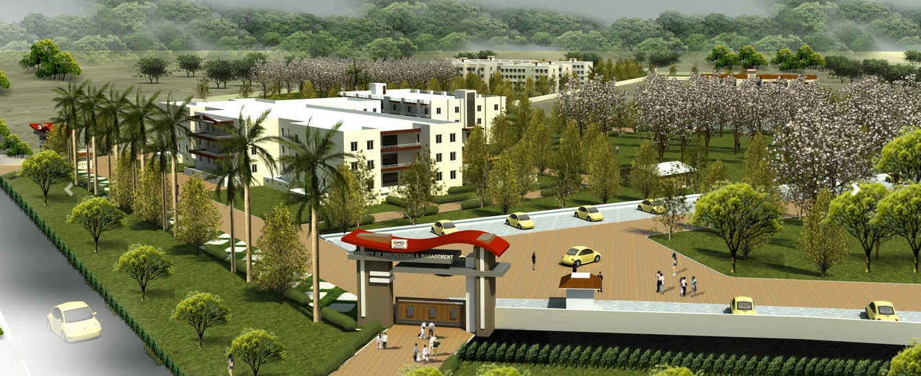 UEM Jaipur college campus'