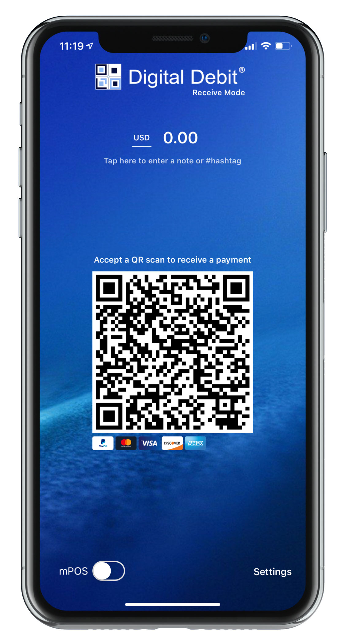 Digital Debit Group Releases Retail-Grade QR App'