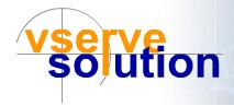 Logo for Vserve Solution'