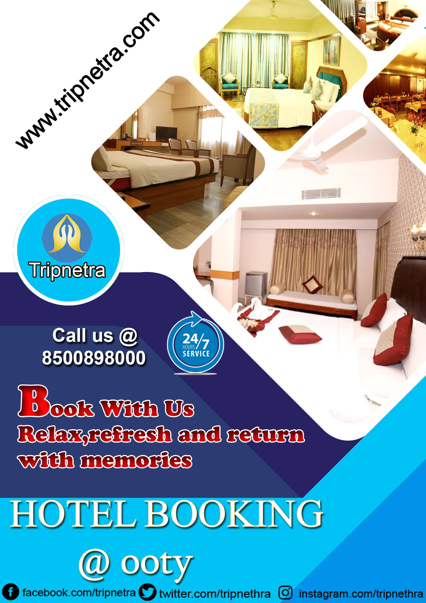 Enjoy Your Summer Trip  in Ooty Hill Station,Tamil Nadu ,Ind'