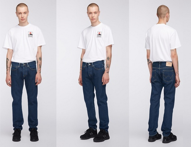 ED-80 Slim Tapered Jeans for Men'