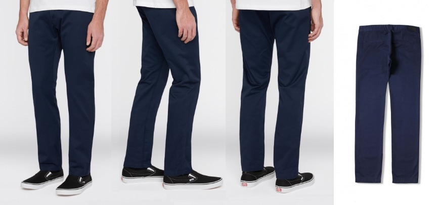 Men&#039;s Navy Chino Jeans'