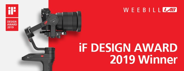 Zhiyun Weebill LAB Wins an iF Design Award 2019