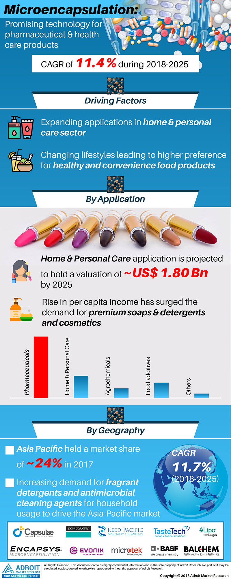 Global Microencapsulation Market Size And Forecast, 2025