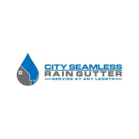 City Seamless Rain Gutter Logo