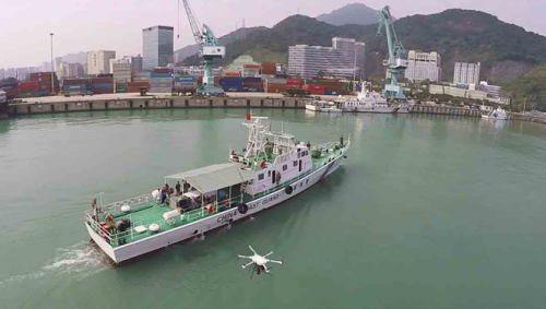 China Coast Guard operates JTT Drone for maritime surveillan'