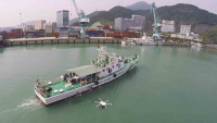 China Coast Guard operates JTT Drone for maritime surveillan