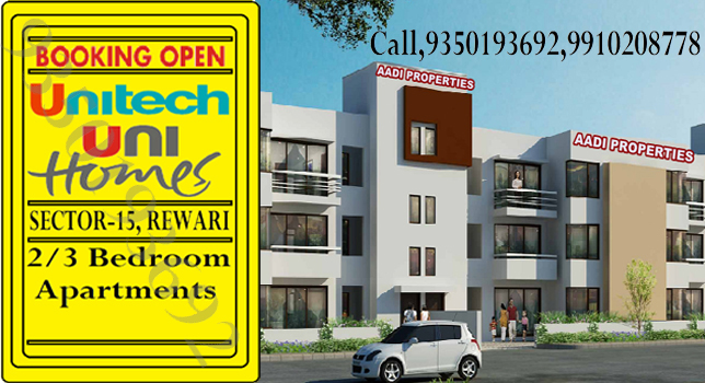 UNITECH REWARI 9910208778 Aadi Properties'