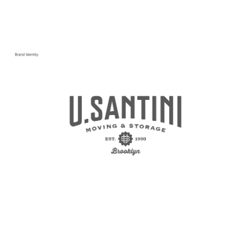U. Santini Moving and Storage Brooklyn, New York Logo