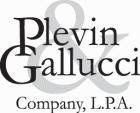 Plevin & Gallucci Company, L.P.A. Logo