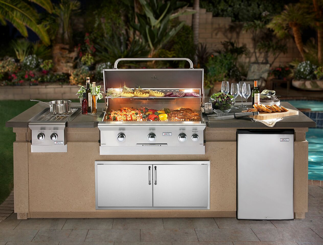 AOG DC790 Built-in Outdoor Grill by Fire Magic'