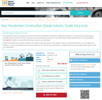 Non-Residential Construction Global Industry Guide 2013-2022