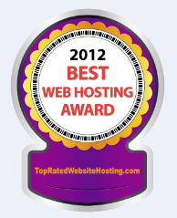 2012 Best Web Hosting Award Winners