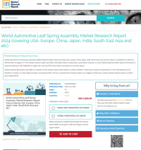 World Automotive Leaf Spring Assembly Market Research Report