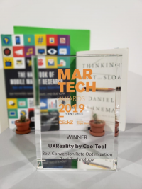 MarTech Award UxReality - best CRO Tool